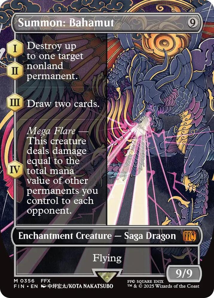 Summon: Bahamut (Borderless) card image