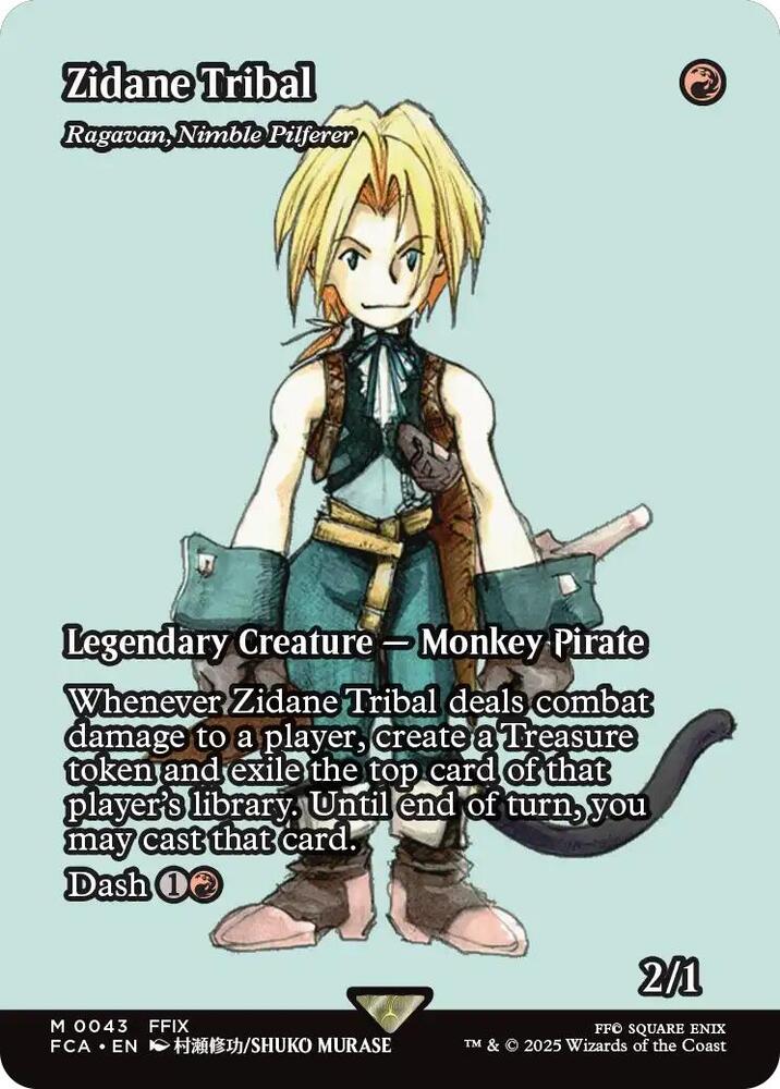 Zidane Tribal - Ragavan, Nimble Pilferer (Showcase) card image