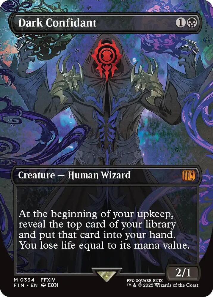 Dark Confidant (Borderless) card image