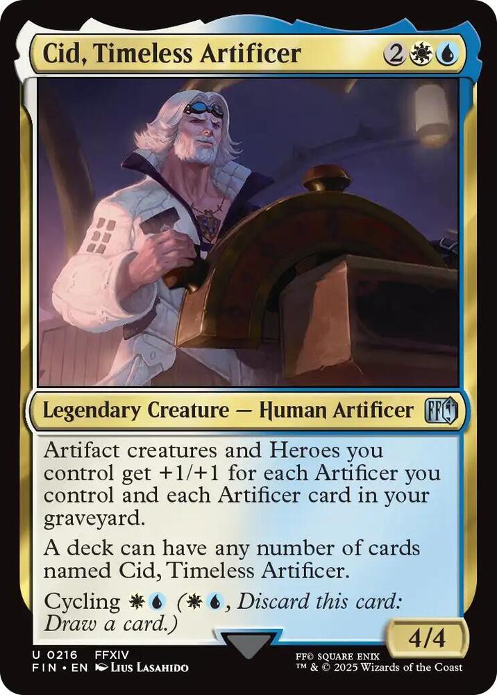 Cid, Timeless Artificer (0216) card image