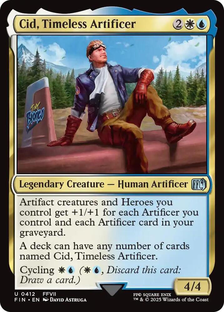Cid, Timeless Artificer (0412) card image