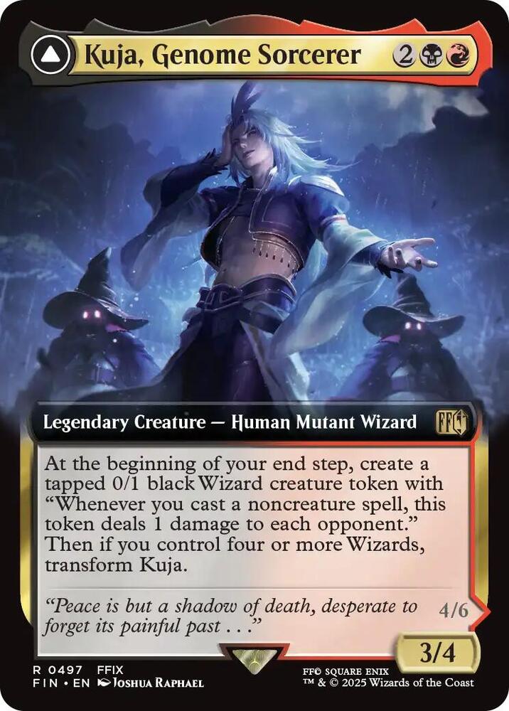 Kuja, Genome Sorcerer (Extended Art) card image