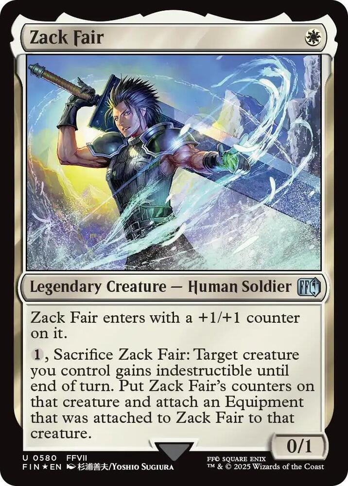 Zack Fair (Surge Foil) card image