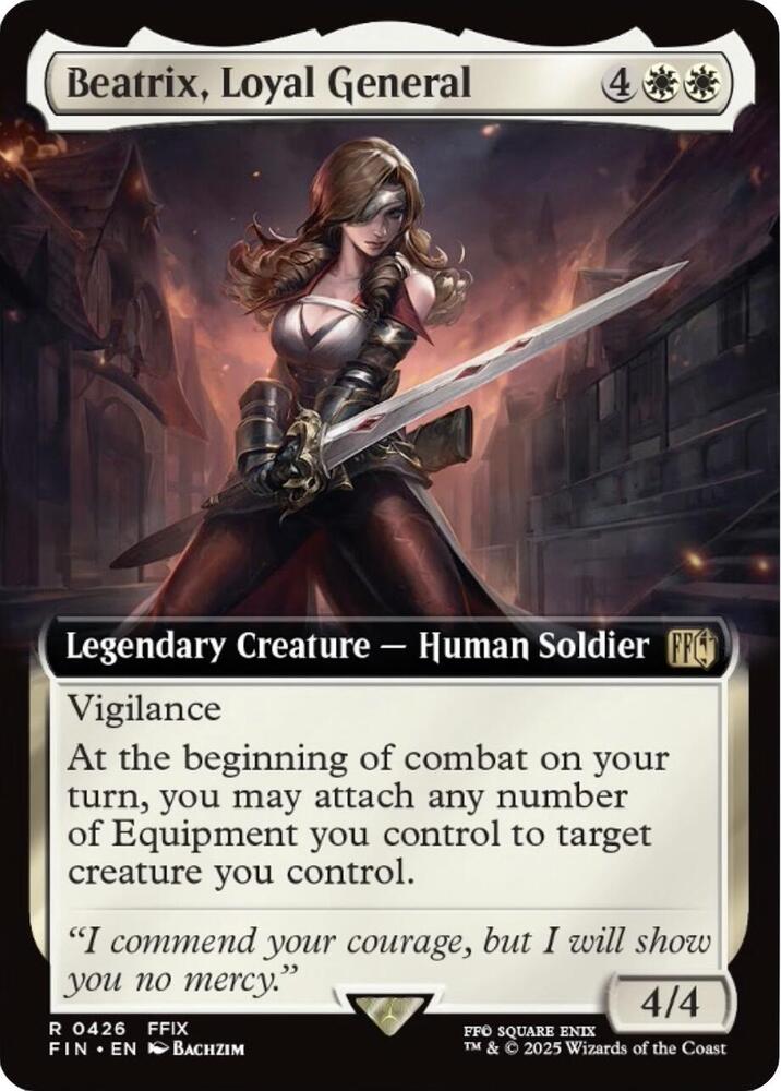 Beatrix, Loyal General (Extended Art) card image