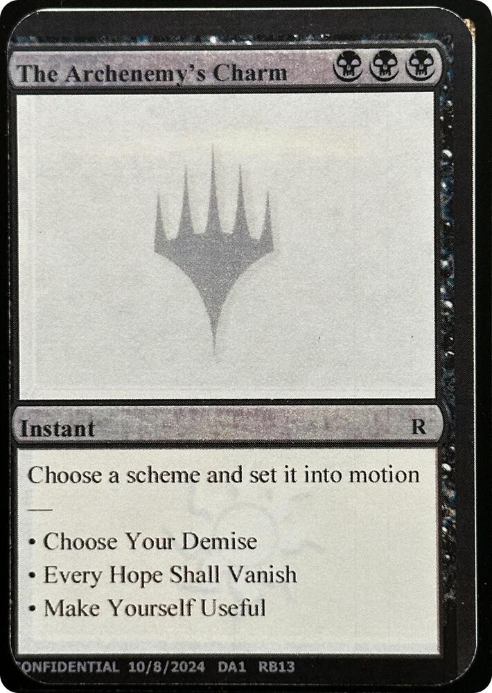 The Archenemy's Charm card image