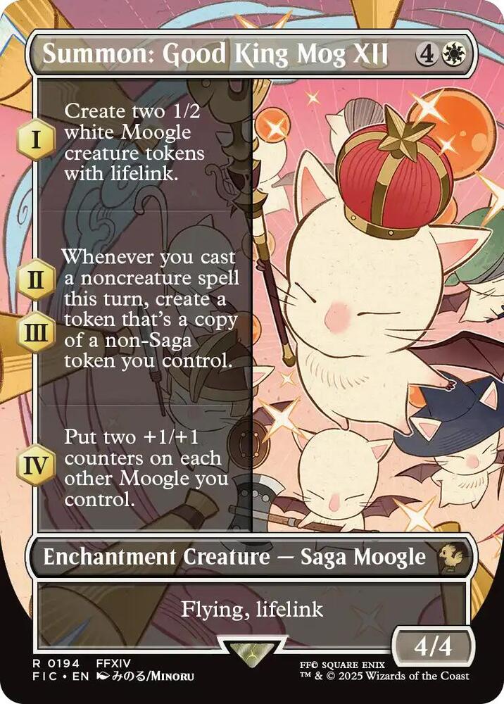 Summon: Good King Mog XII (Borderless) card image