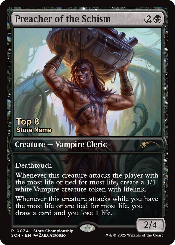 Preacher of the Schism (Top 8) card image