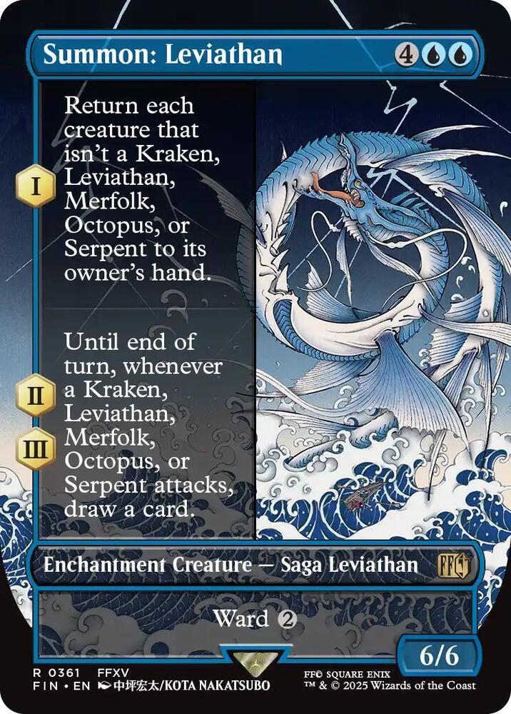 Summon: Leviathan (Borderless) card image