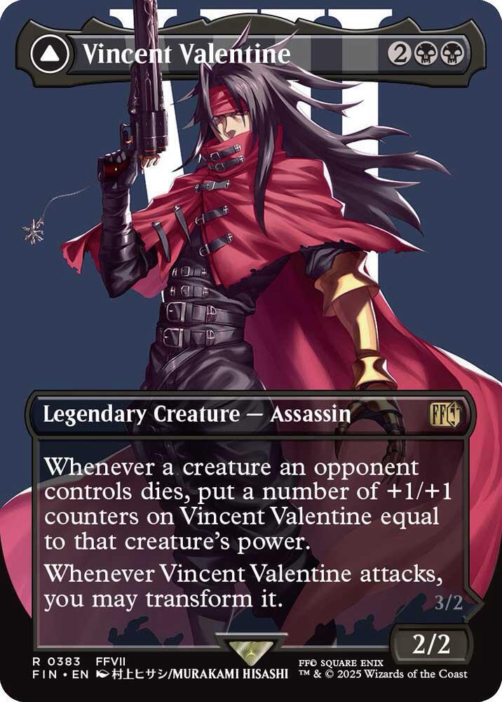Vincent Valentine (Borderless) card image