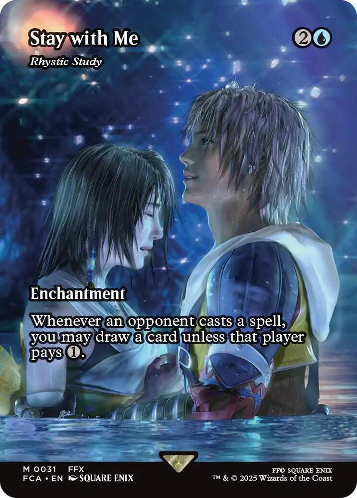 Stay with Me - Rhystic Study (Showcase) card image