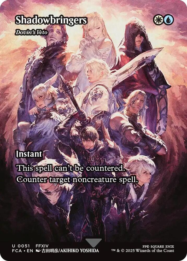 Shadowbringers - Dovin's Veto (Showcase) card image