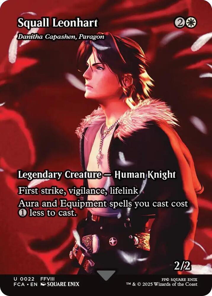Squall Leonhart - Danitha Capashen, Paragon (Showcase) card image