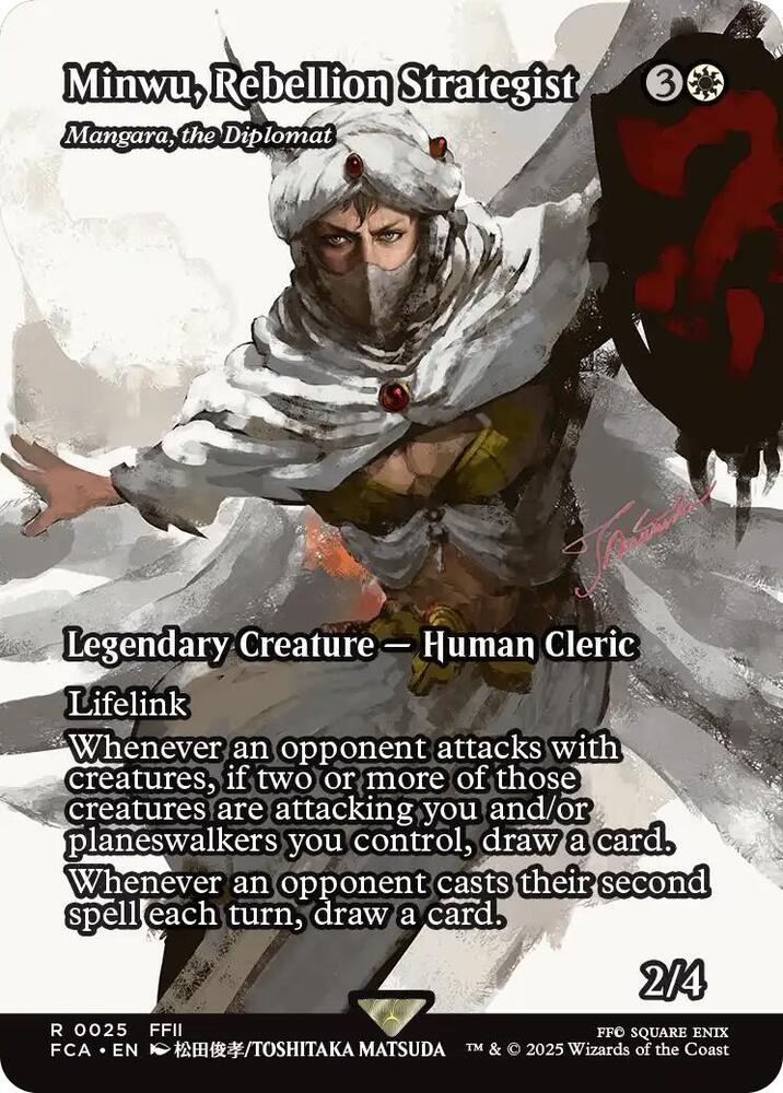 Minwu, Rebellion Strategist - Mangara, the Diplomat (Showcase) card image