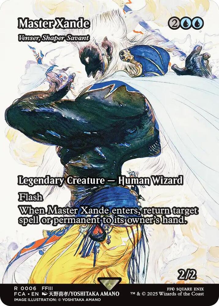 Master Xande - Venser, Shaper Savant (Showcase) card image