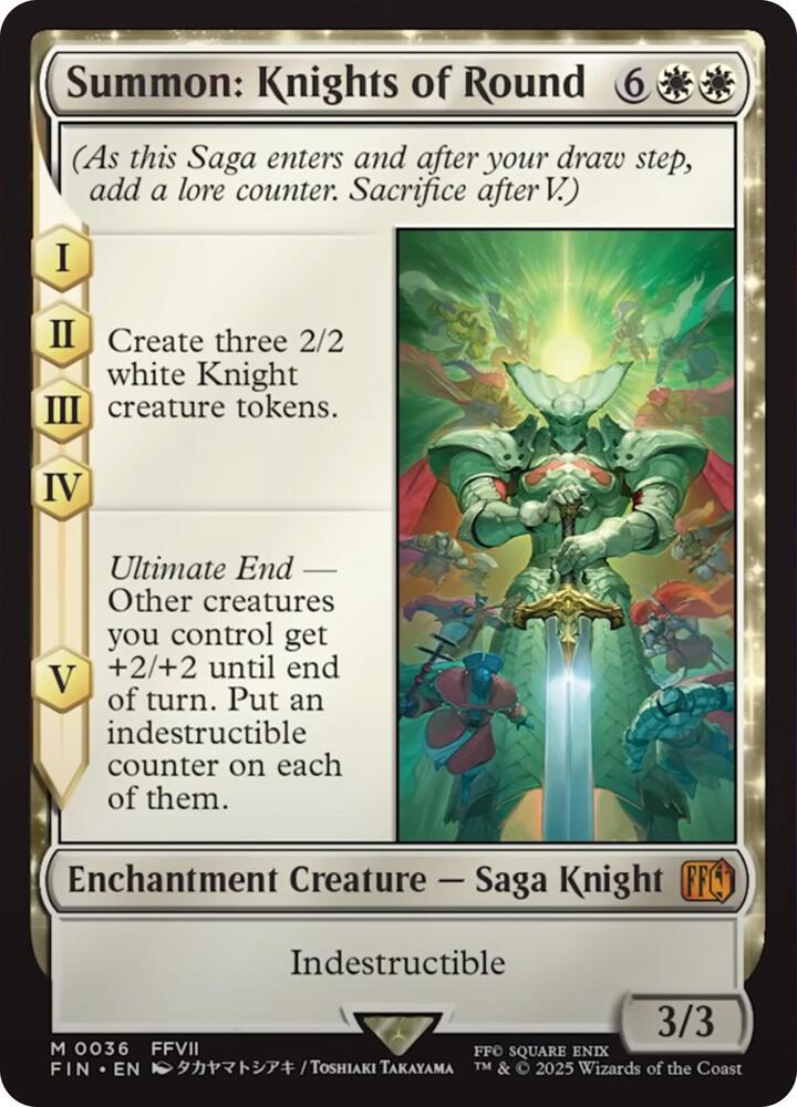 Summon: Knights of Round card image