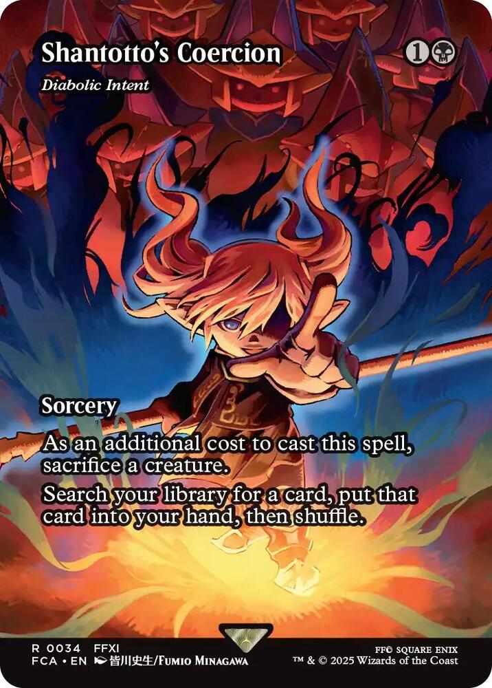 Shantotto's Coercion - Diabolic Intent (Showcase) card image
