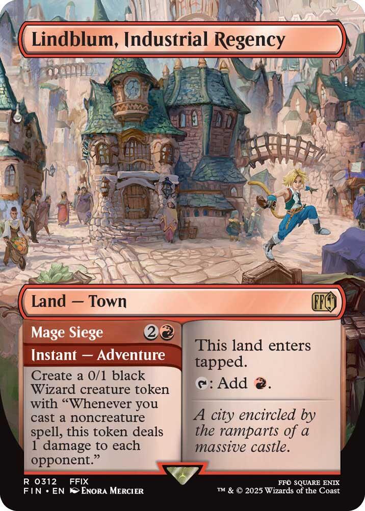 Lindblum, Industrial Regency (Borderless) card image