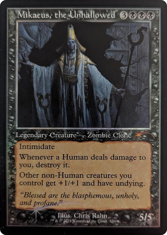 Mikaeus, the Unhallowed (Retro Frame) card image