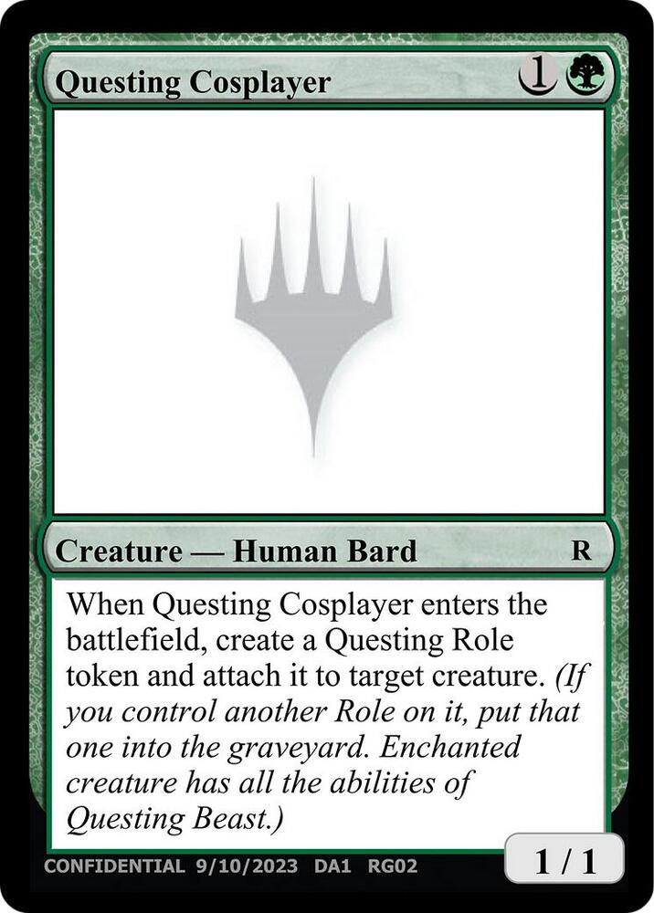 Questing Cosplayer card image
