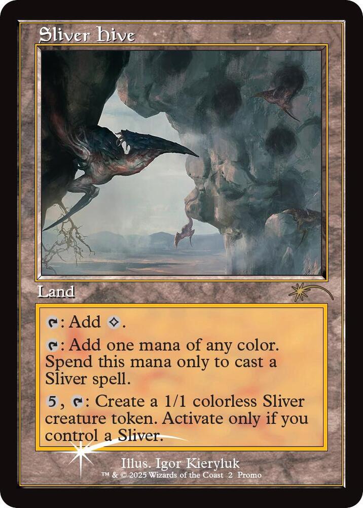 Sliver Hive (Retro Frame) card image