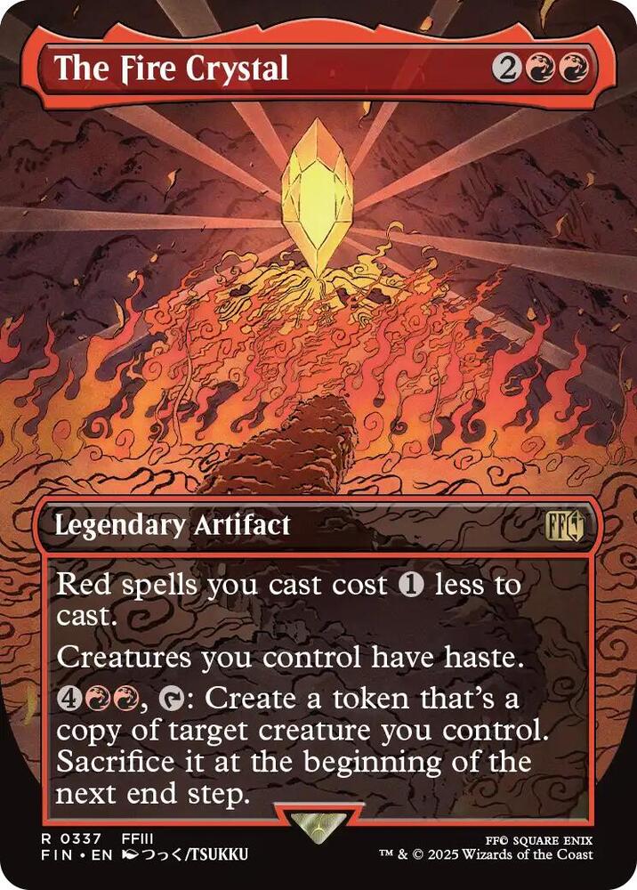 The Fire Crystal (Borderless) card image