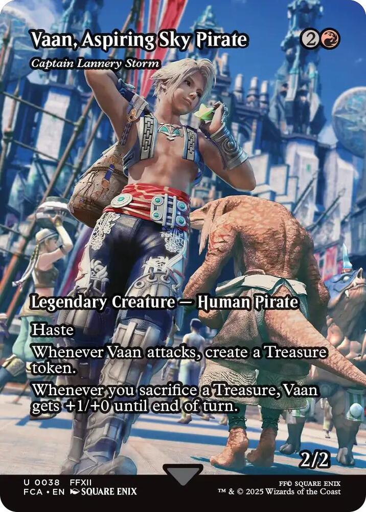 Vaan, Aspiring Sky Pirate - Captain Lannery Storm (Showcase) card image