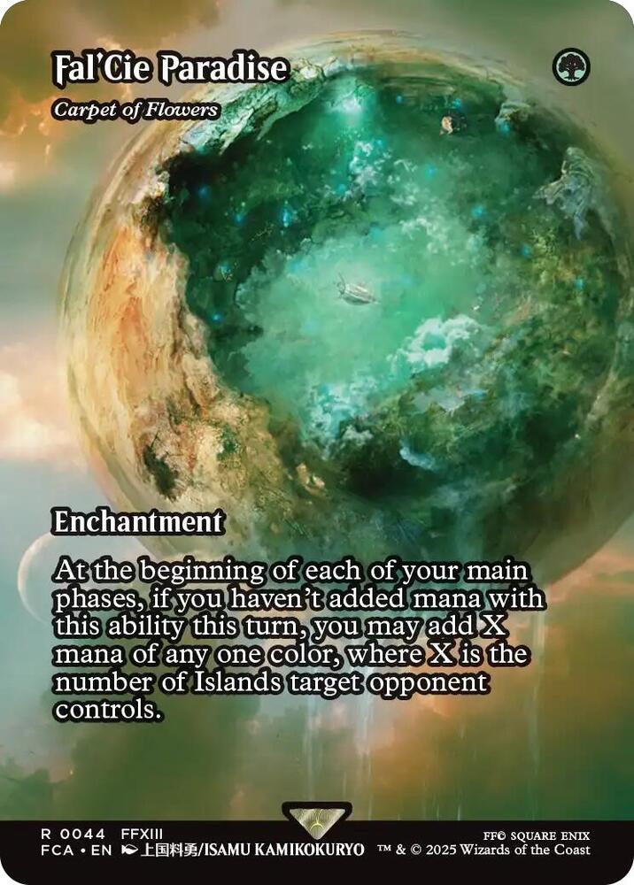 Fal'Cie Paradise - Carpet of Flowers (Showcase) card image