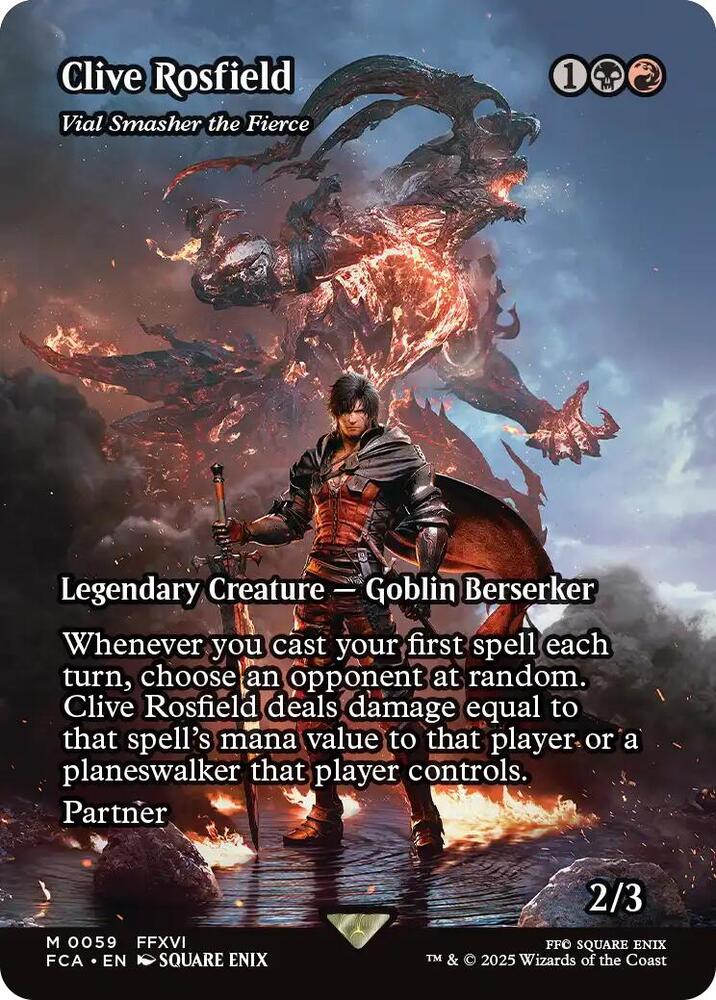 Clive Rosfield - Vial Smasher the Fierce (Showcase) card image