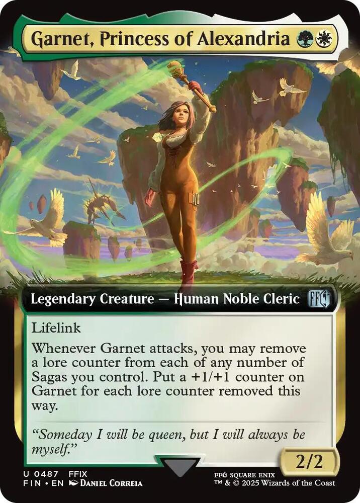 Garnet, Princess of Alexandria (Extended Art) card image
