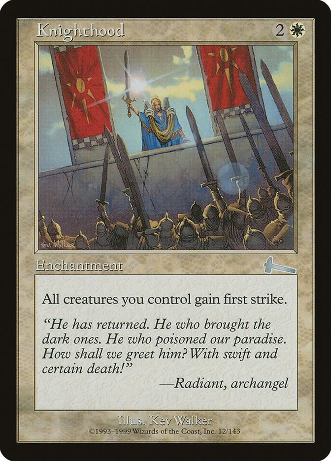 Knighthood card image