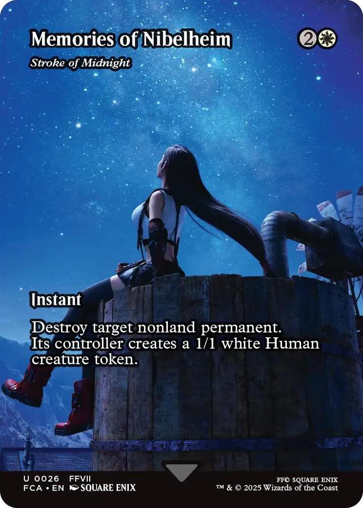 Memories of Nibelheim - Stroke of Midnight (Showcase) card image
