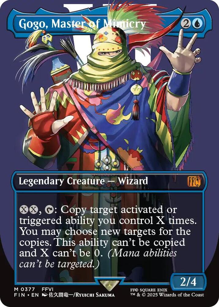Gogo, Master of Mimicry (Borderless) card image