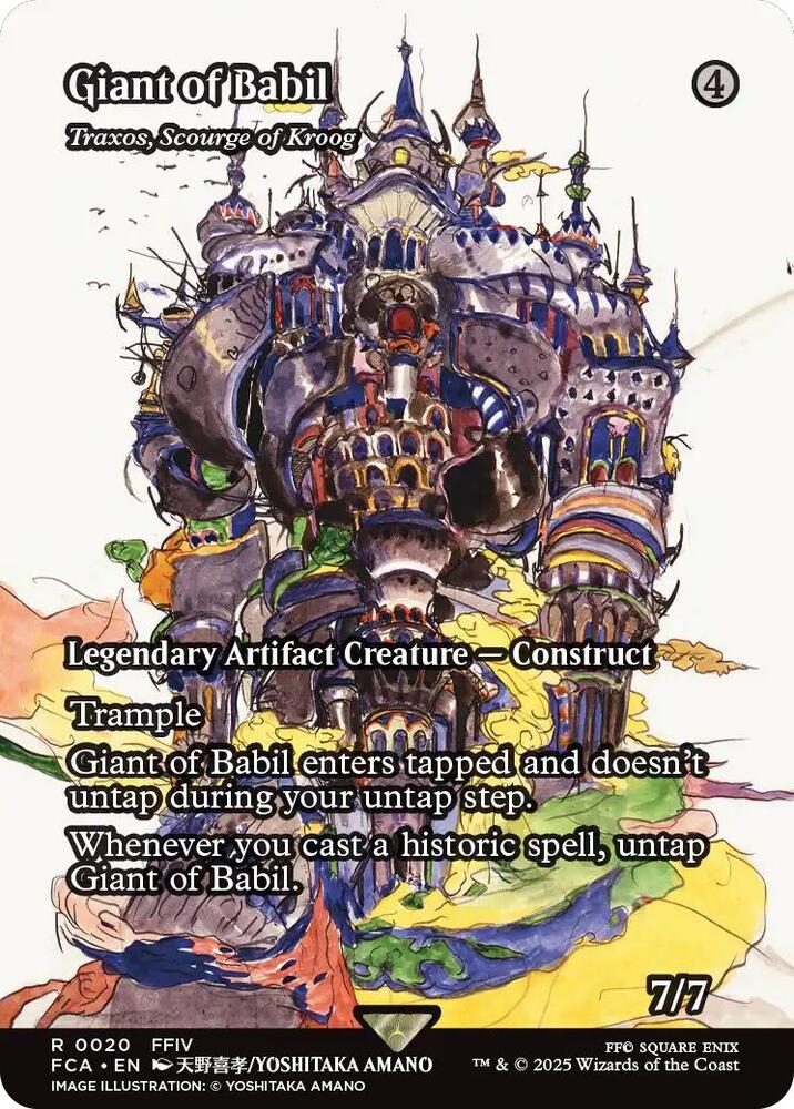 Giant of Babil - Traxos, Scourge of Kroog (Showcase) card image