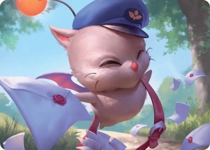 Delivery Moogle Art Card card image