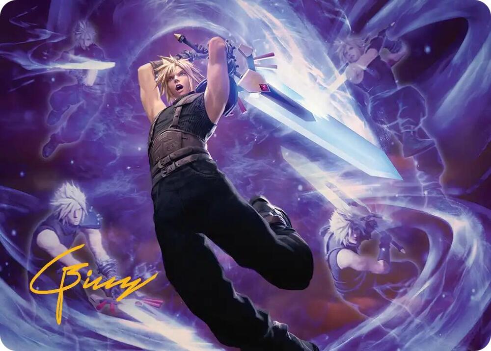 Cloud's Limit Break Art Card (Gold-Stamped Signature) card image