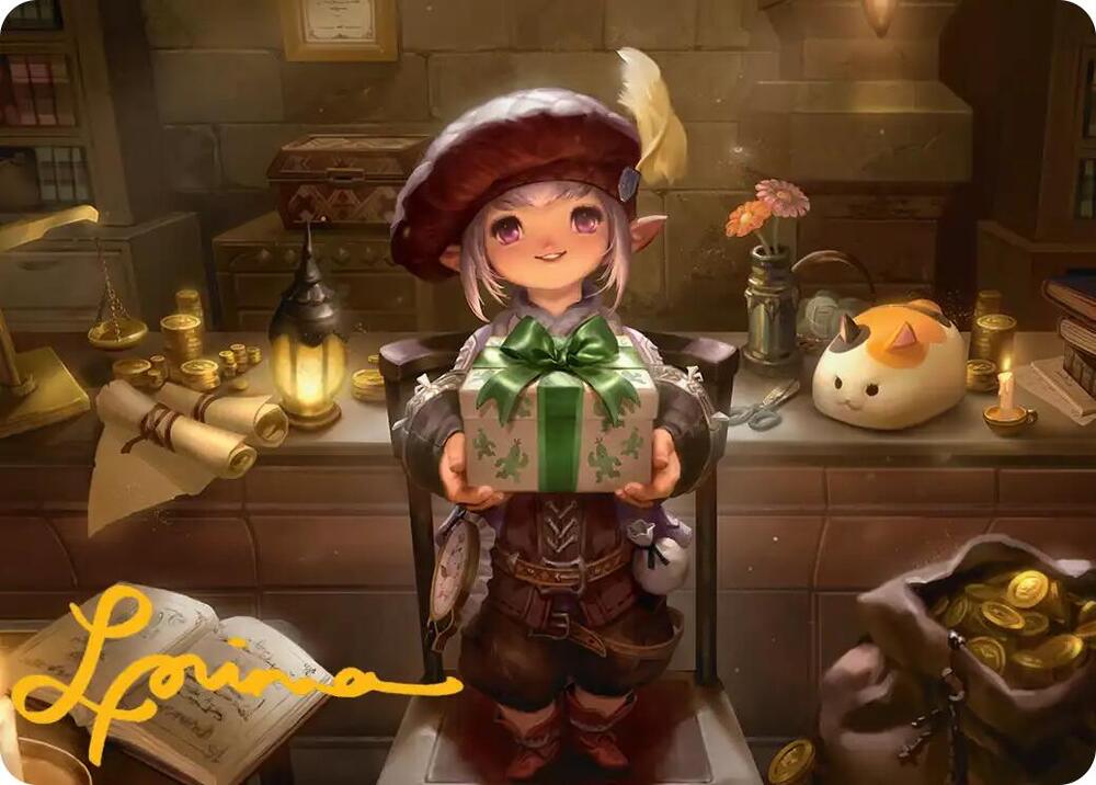 Tataru Taru Art Card (Gold-Stamped Signature) card image