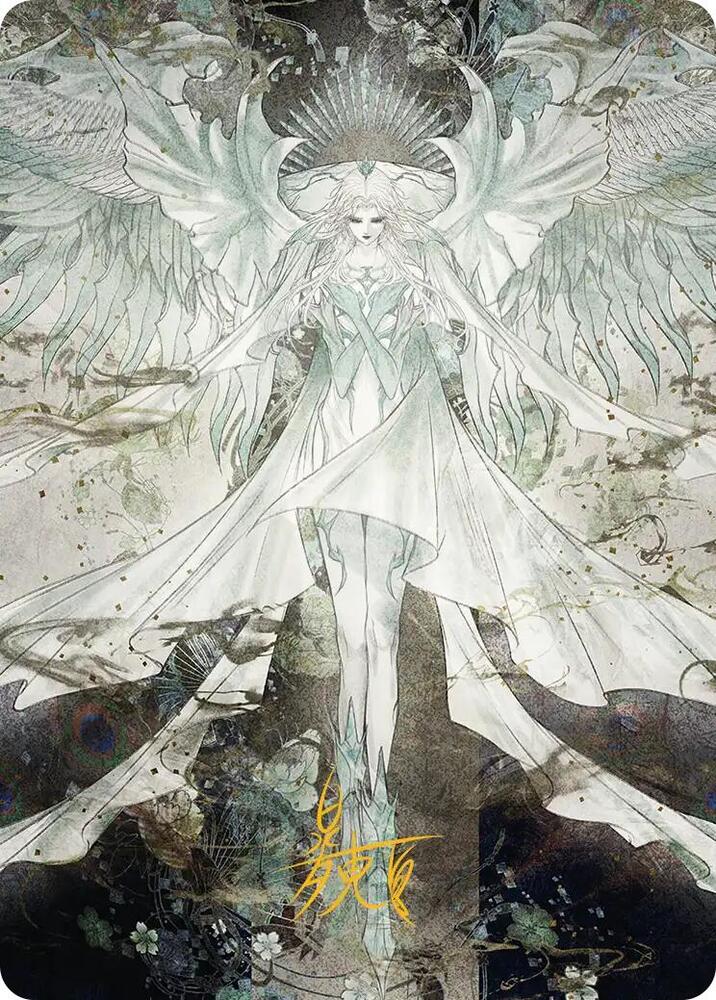 Hydaelyn, the Mothercrystal Art Card (Gold-Stamped Signature) card image
