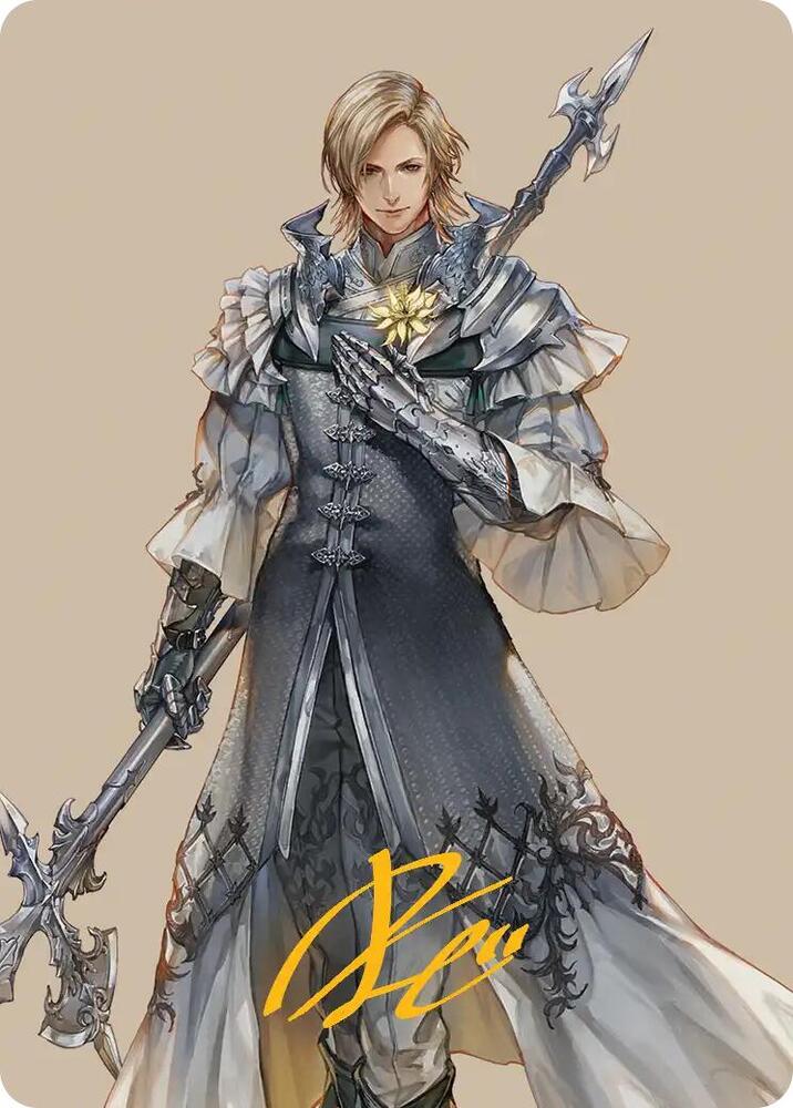 Dion, Bahamut's Dominant Art Card (Gold-Stamped Signature) card image