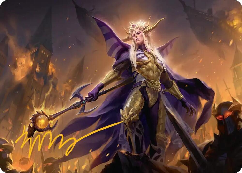 The Emperor of Palamecia Art Card (Gold-Stamped Signature) card image