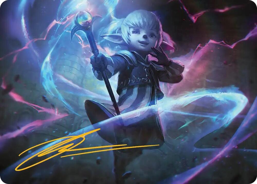Shantotto, Tactician Magician Art Card (Gold-Stamped Signature) card image