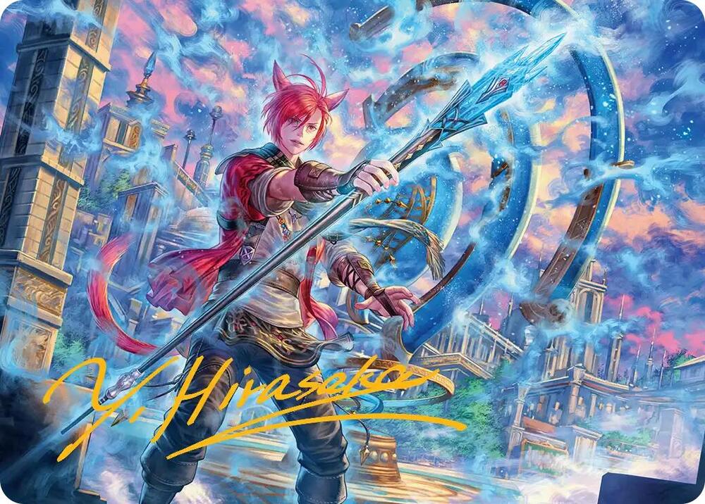 G'raha Tia, Scion Reborn Art Card (19) (Gold-Stamped Signature) card image
