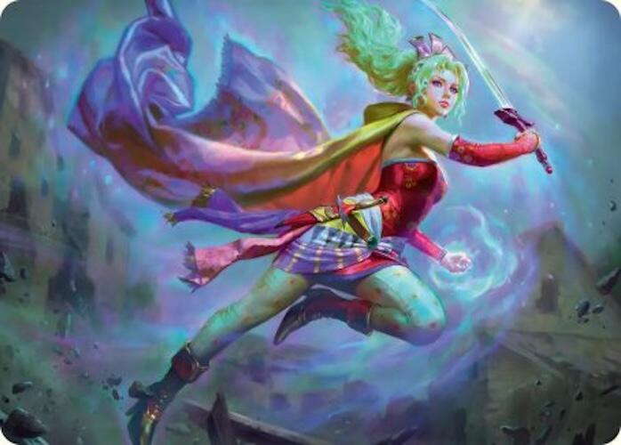 Terra, Herald of Hope Art Card card image