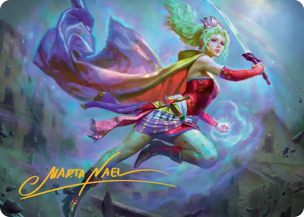Terra, Herald of Hope Art Card (Gold-Stamped Signature) card image