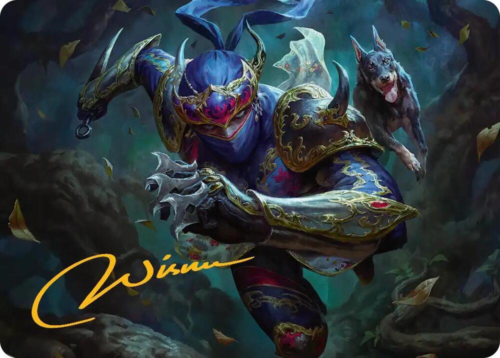 Shadow, Mysterious Assassin Art Card (Gold-Stamped Signature) card image