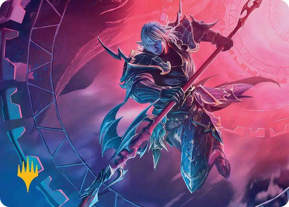 Estinien Varlineau Art Card (Gold-Stamped Planeswalker Symbol) card image