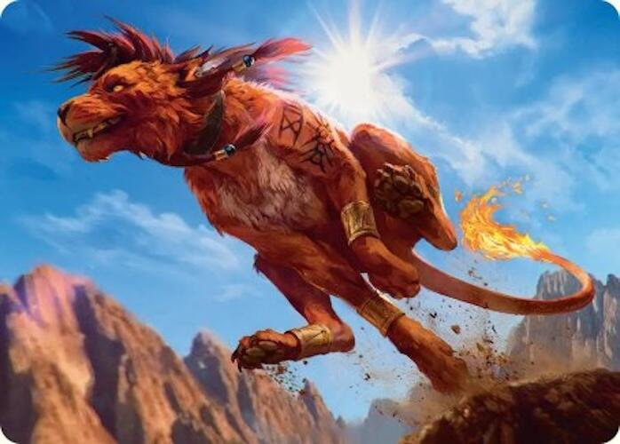 Red XIII, Proud Warrior Art Card card image