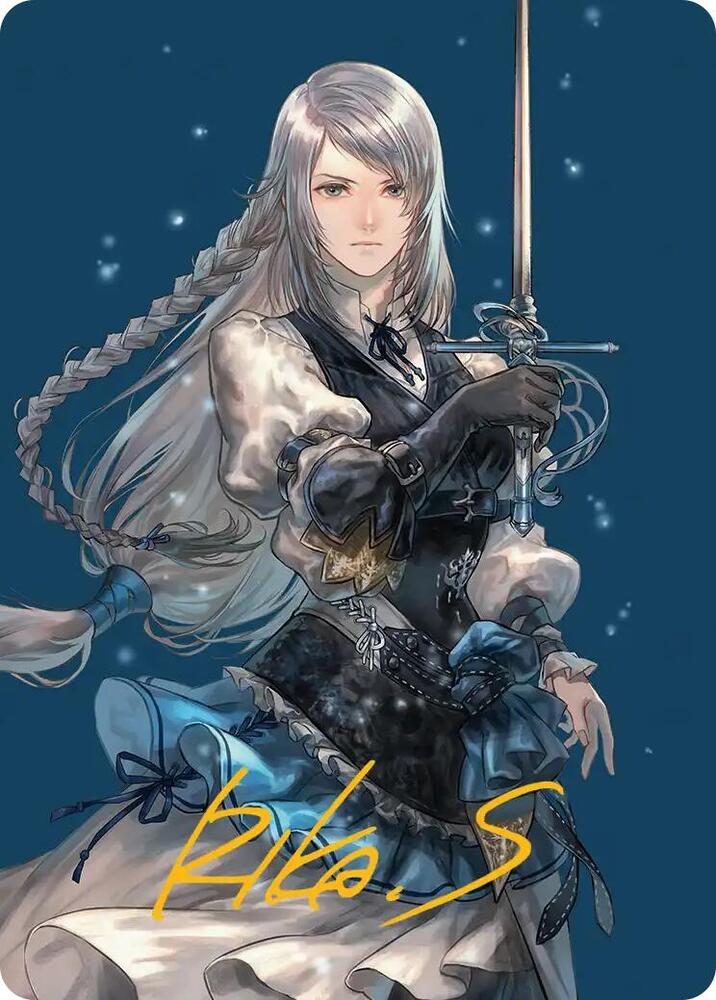 Jill, Shiva's Dominant Art Card (Gold-Stamped Signature) card image