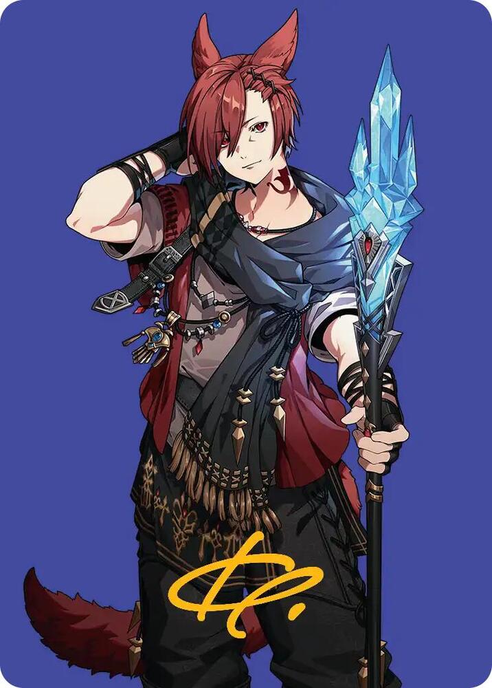 G'raha Tia, Scion Reborn Art Card (51) (Gold-Stamped Signature) card image