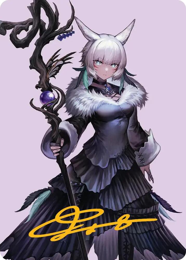 Y'shtola, Night's Blessed Art Card (53) (Gold-Stamped Signature) card image