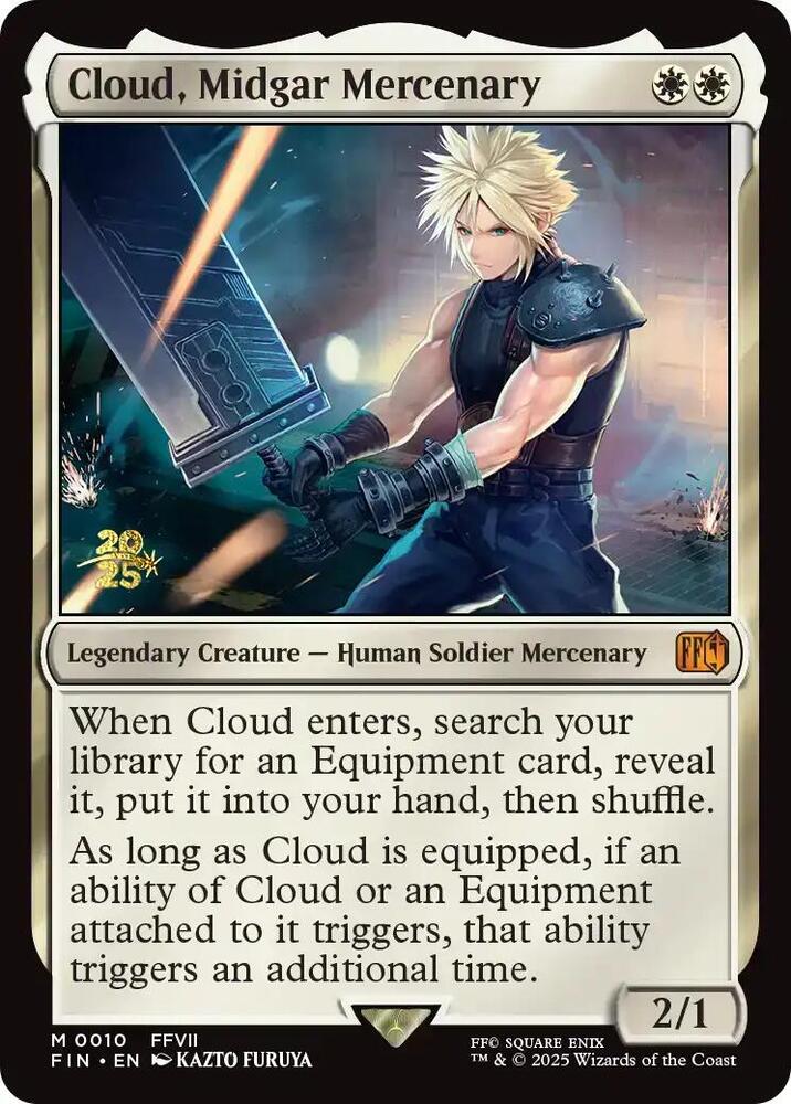 Cloud, Midgar Mercenary card image